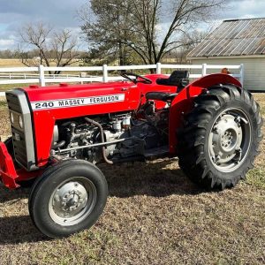 Massey Ferguson 240 In Silver Standard